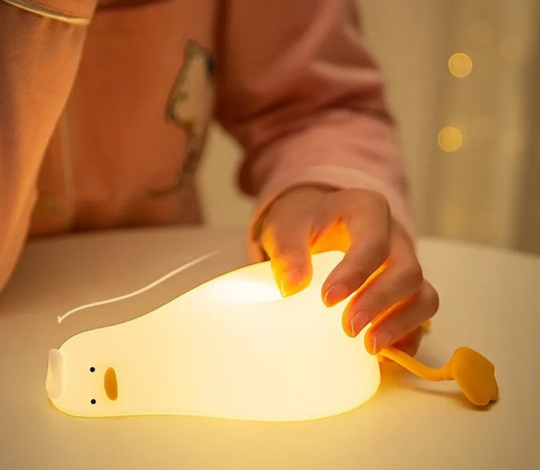 Nachtlicht "Ente" mit Akku / USB