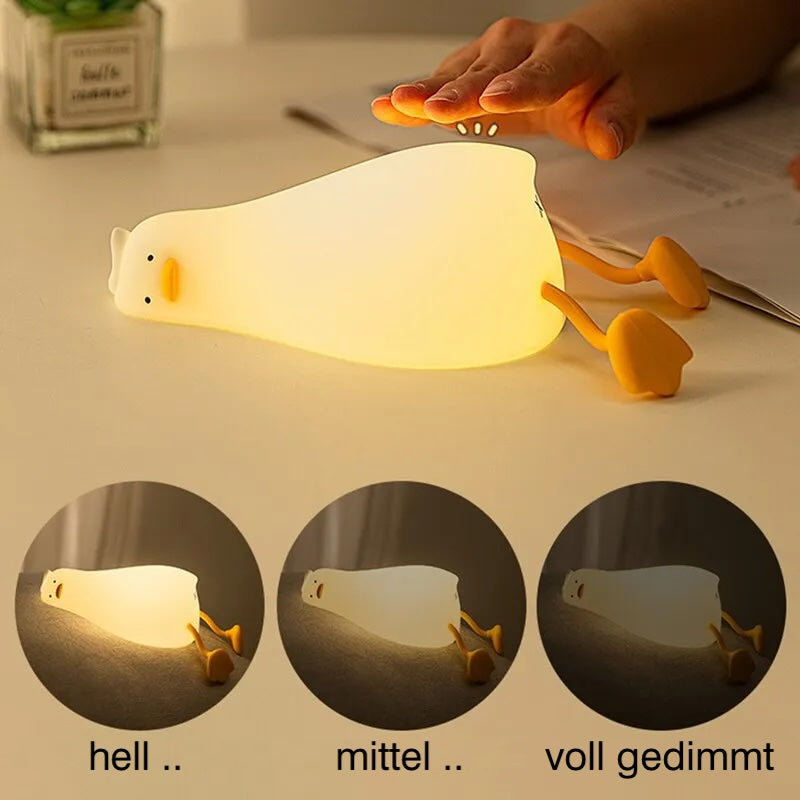 Nachtlicht "Ente" mit Akku / USB