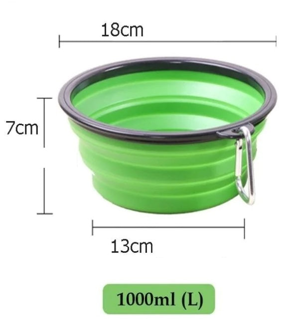 Travelpet - die faltbare Hundeschüssel für Unterwegs