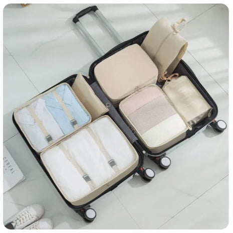 Deluxe Reisetaschen Organizer 7er Set