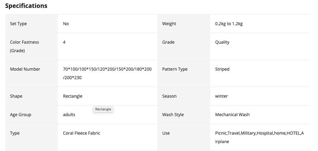 Luxuriöse Kuscheldecke