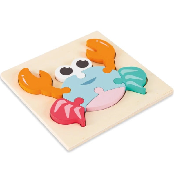 3D Kinderpuzzle aus Holz "Putzi"