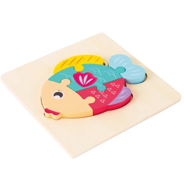 3D Kinderpuzzle aus Holz "Putzi"