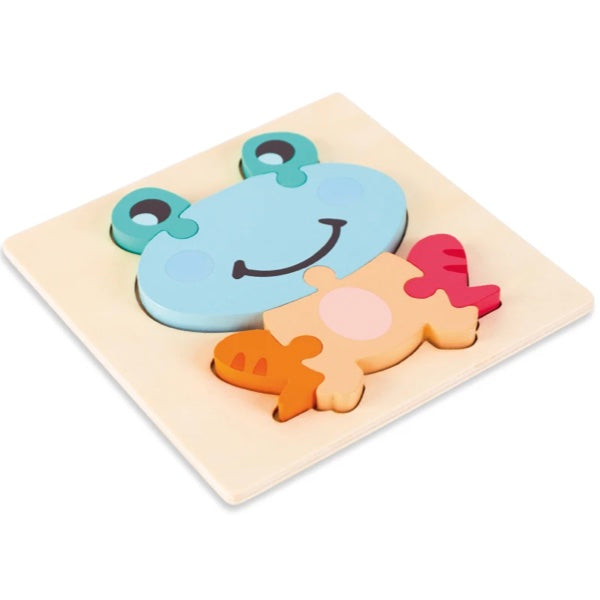3D Kinderpuzzle aus Holz "Putzi"