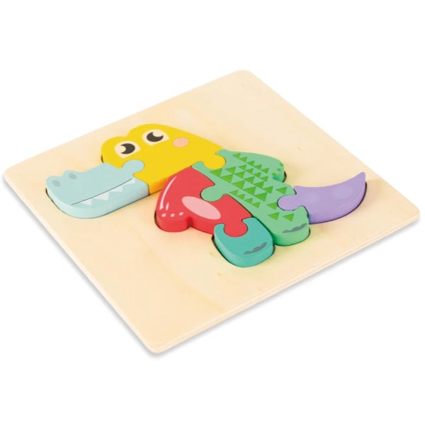 3D Kinderpuzzle aus Holz "Putzi"