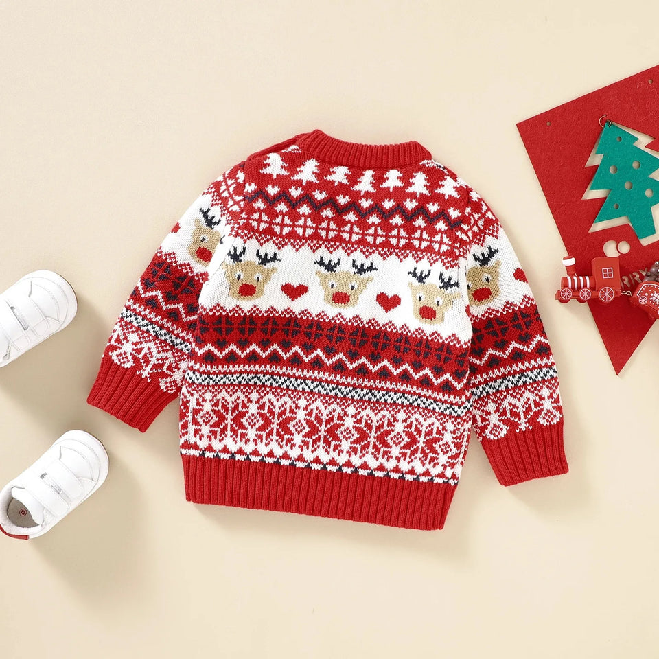 ChristmasKids - Kinderpullover mit Weihnachtsmotiven