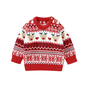 ChristmasKids - Kinderpullover mit Weihnachtsmotiven