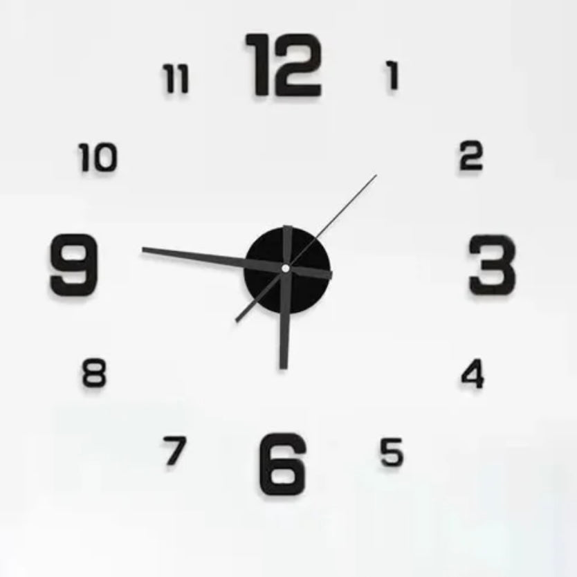 Moderne XXXL Wanduhr