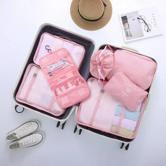Deluxe Reisetaschen Organizer 7er Set