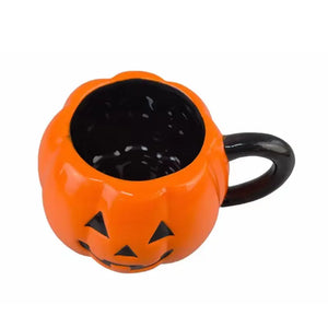 Halloween Tasse Kürbis, Mumie, Katze
