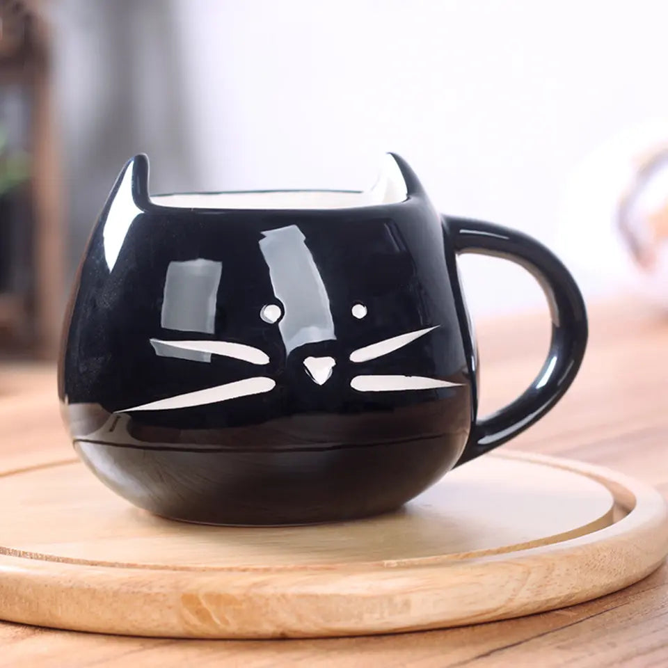Halloween Tasse Kürbis, Mumie, Katze