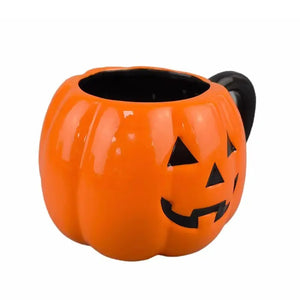 Halloween Tasse Kürbis, Mumie, Katze