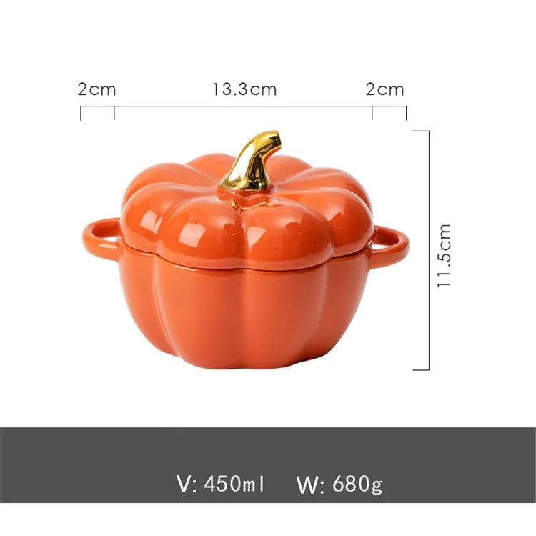 Halloween Kürbis Keramik Topf zum Kochen