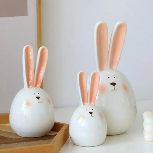 Deluxe Osterhasen aus Porzellan