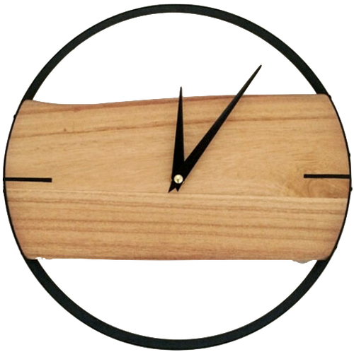 Deluxe Holz Wanduhr
