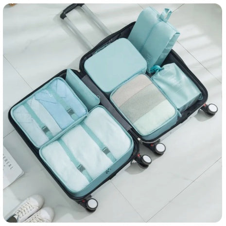 Deluxe Reisetaschen Organizer 7er Set