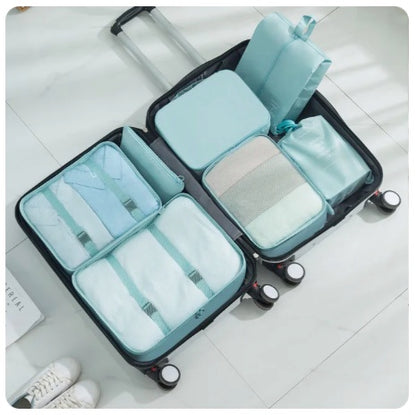 Deluxe Reisetaschen Organizer 7er Set