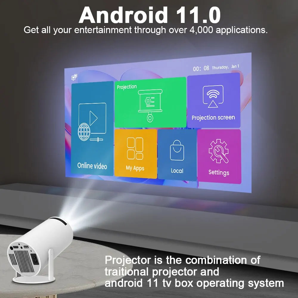 TELUXE HD Beamer Projektor "HY300"