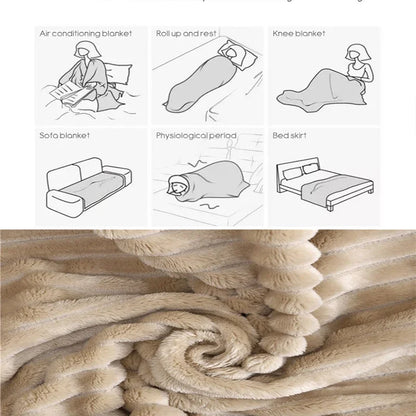 Luxuriöse Kuscheldecke