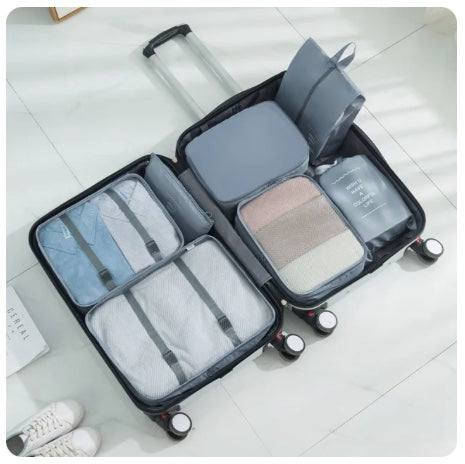 Deluxe Reisetaschen Organizer 7er Set