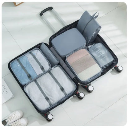 Deluxe Reisetaschen Organizer 7er Set