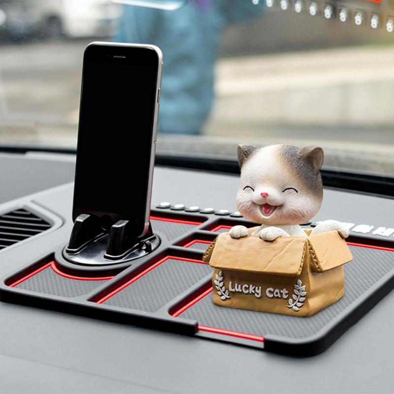 Antirutschmatte mit Smartphonehalterung