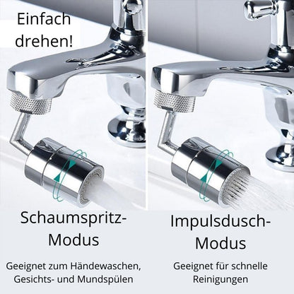 Deluxe Spritzschutz-Wasserhahn
