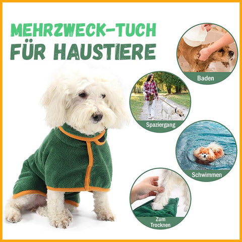 Hunde Bademantel