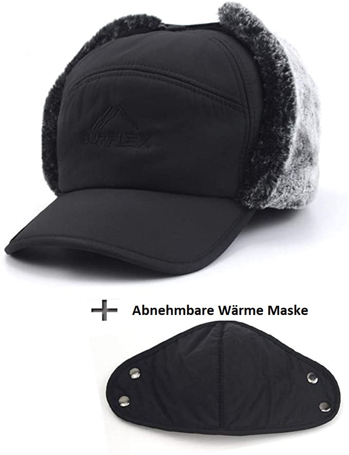 Deluxe 3 in 1 Fliegermütze