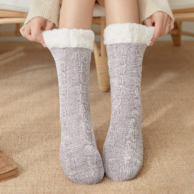 Kuschelige Bodensocken
