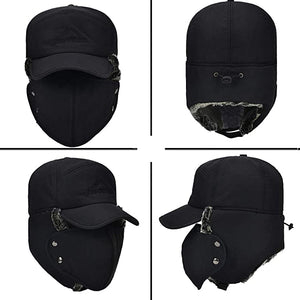 Deluxe 3 in 1 Fliegermütze