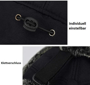 Deluxe 3 in 1 Fliegermütze