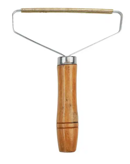 Holz Fusselbürste, Fusselentferner von Tierhaaren für Kleidung, Teppich, Möbel