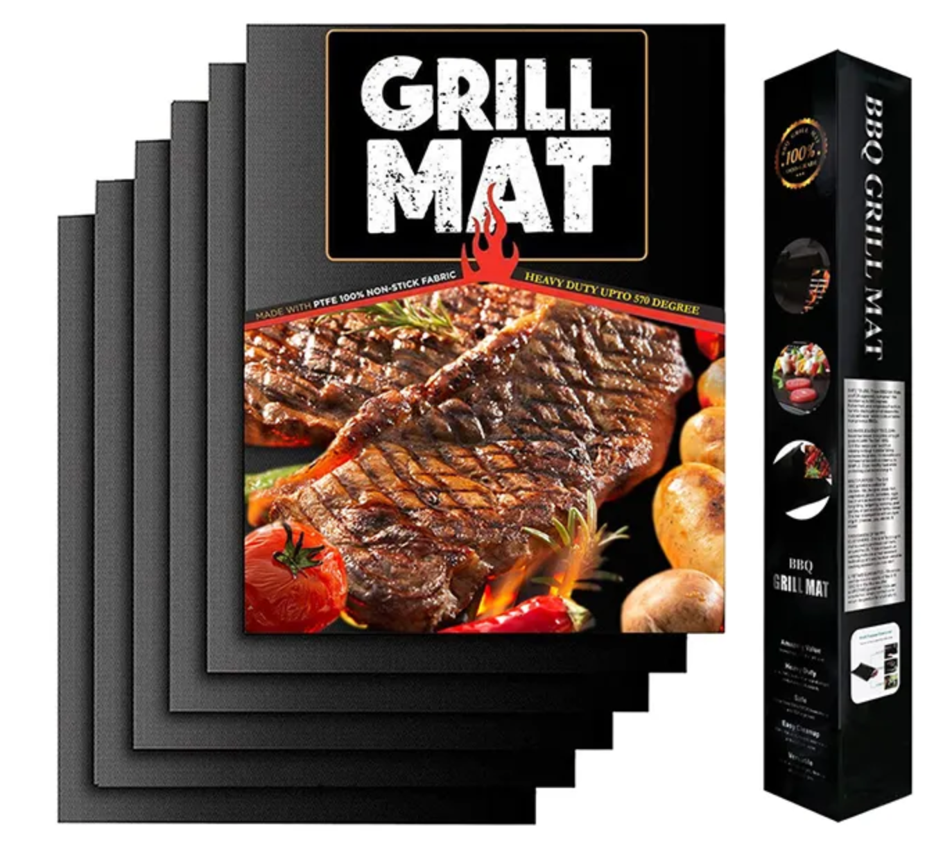 Antihaft Grillmatte hält deinen Grill sauber und liefert das optimale Grillergebnis