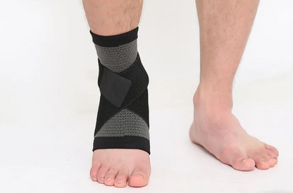 Knöchel Sprunggelenk Bandage gegen Schmerzen und laufen wie auf Wolken