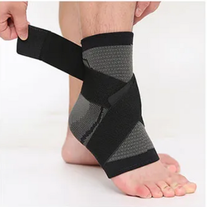 Knöchel Sprunggelenk Bandage gegen Schmerzen und laufen wie auf Wolken