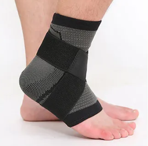 Knöchel Sprunggelenk Bandage gegen Schmerzen und laufen wie auf Wolken