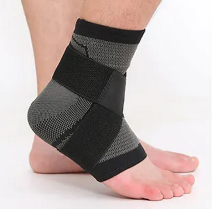 Knöchel Sprunggelenk Bandage gegen Schmerzen und laufen wie auf Wolken