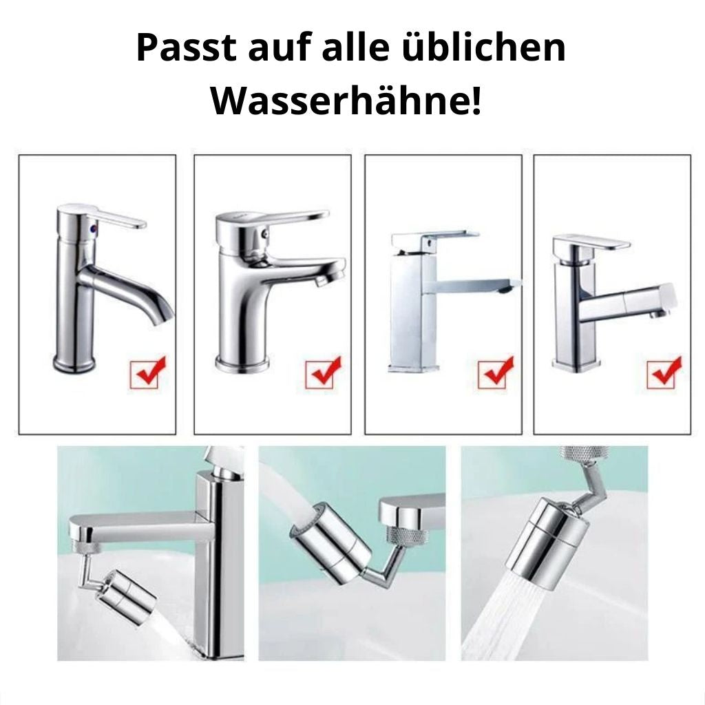 Deluxe Spritzschutz-Wasserhahn