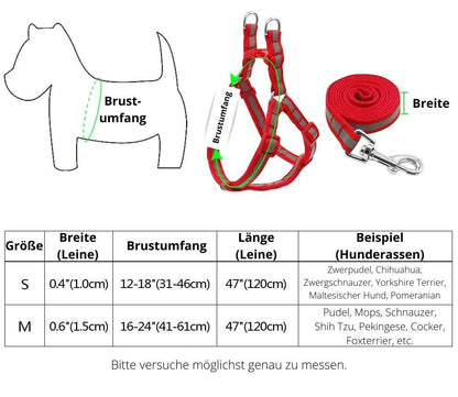 Comfort - Hundegeschirr mit Leine