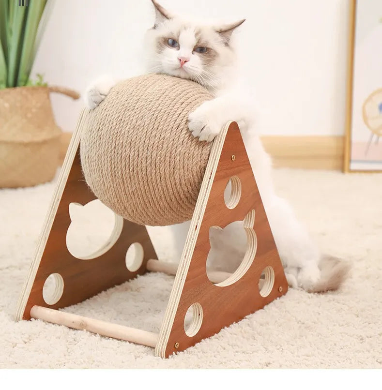 Katzenkratzball - Optimales Spielzeug für deine Katze