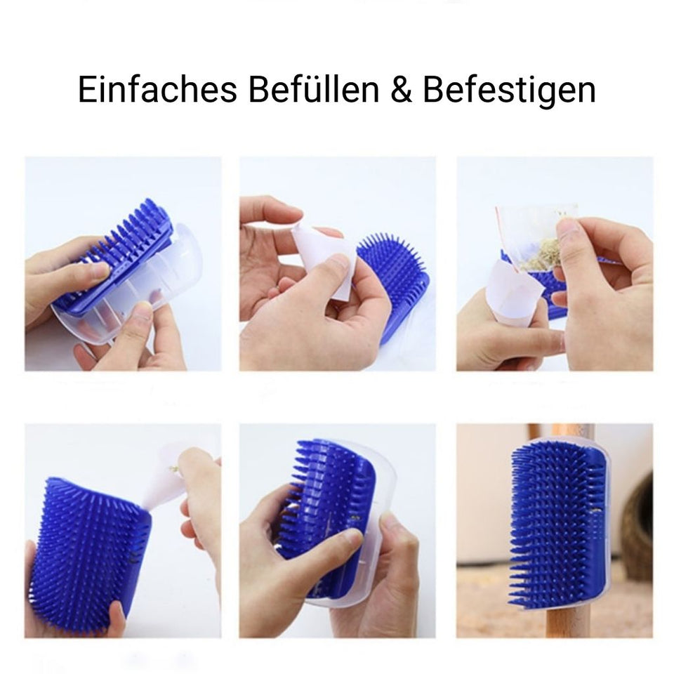 Deluxe Kuschelecke - die Massageecke zum Anschmiegen für deine Katze