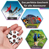 18-in-1 Schneeflocken Multifunktionswerkzeug