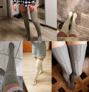 CorySocks die kuscheligen Overknees Socken