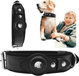 AirTag Hundehalsband Leder