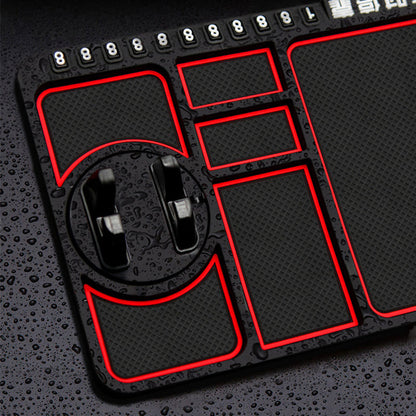 Antirutschmatte mit Smartphonehalterung