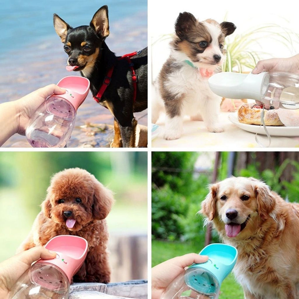 TravelDog🐾 – Reisetrinkflasche für deinen Hund