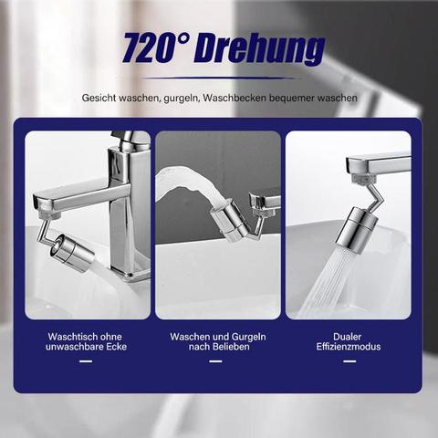 Deluxe Spritzschutz-Wasserhahn