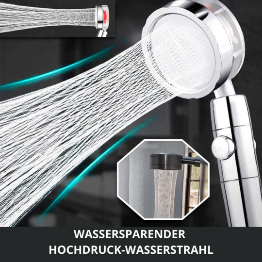 Wassersparender Hochdruck Duschkopf