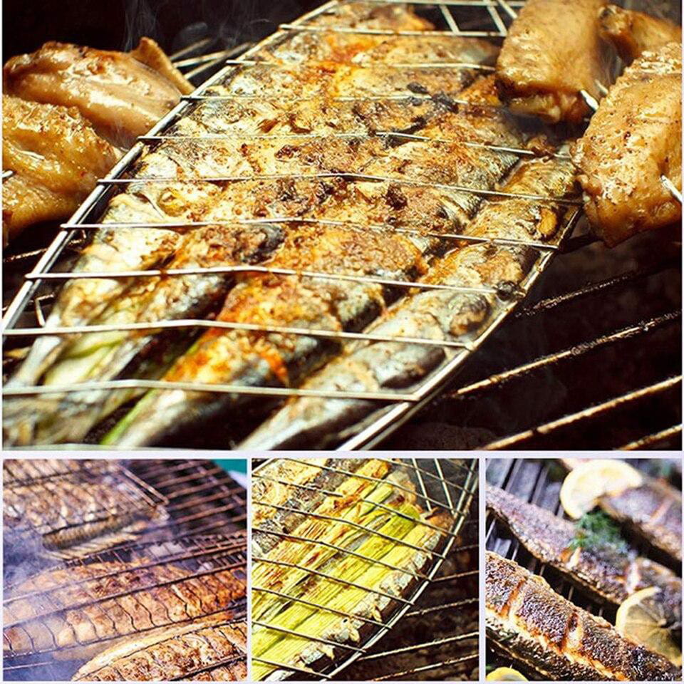 Grillzange für Fische